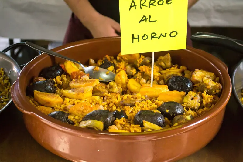 Arroz al horno