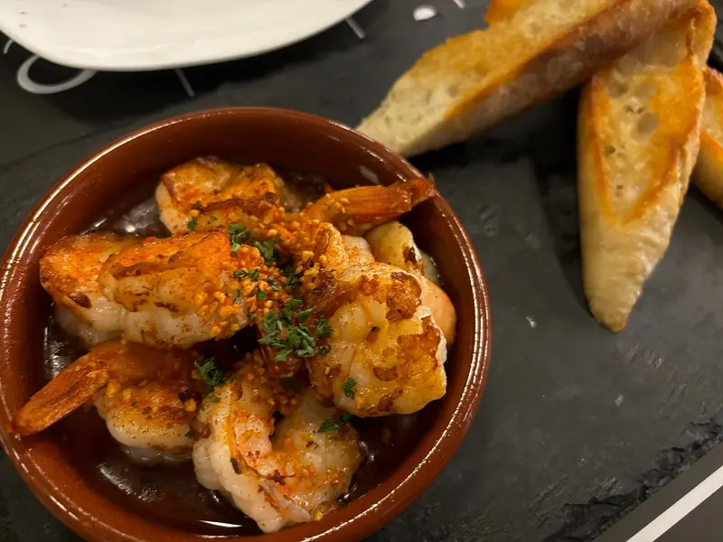 Gambas al ajillo