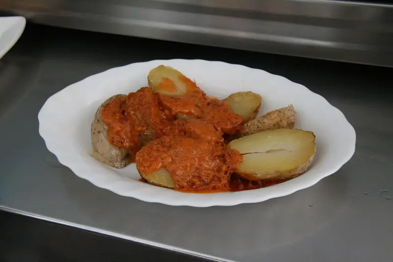 Papas arrugadas con mojo