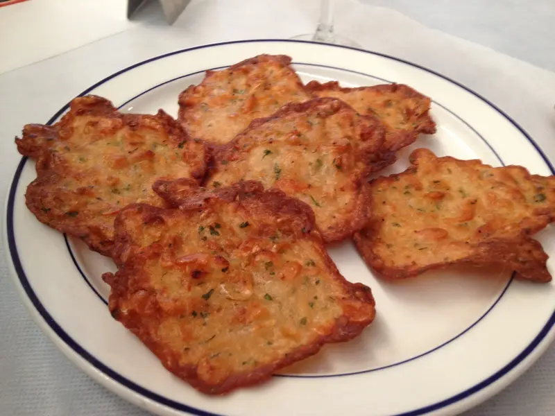Tortillitas de camarones